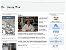 Tablet Screenshot of drhectorruiz.com.ar